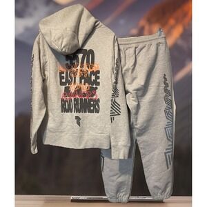 New York Road Runners 5570 R.A.D French Terry Hoodie Pants L  Heavy Reflector